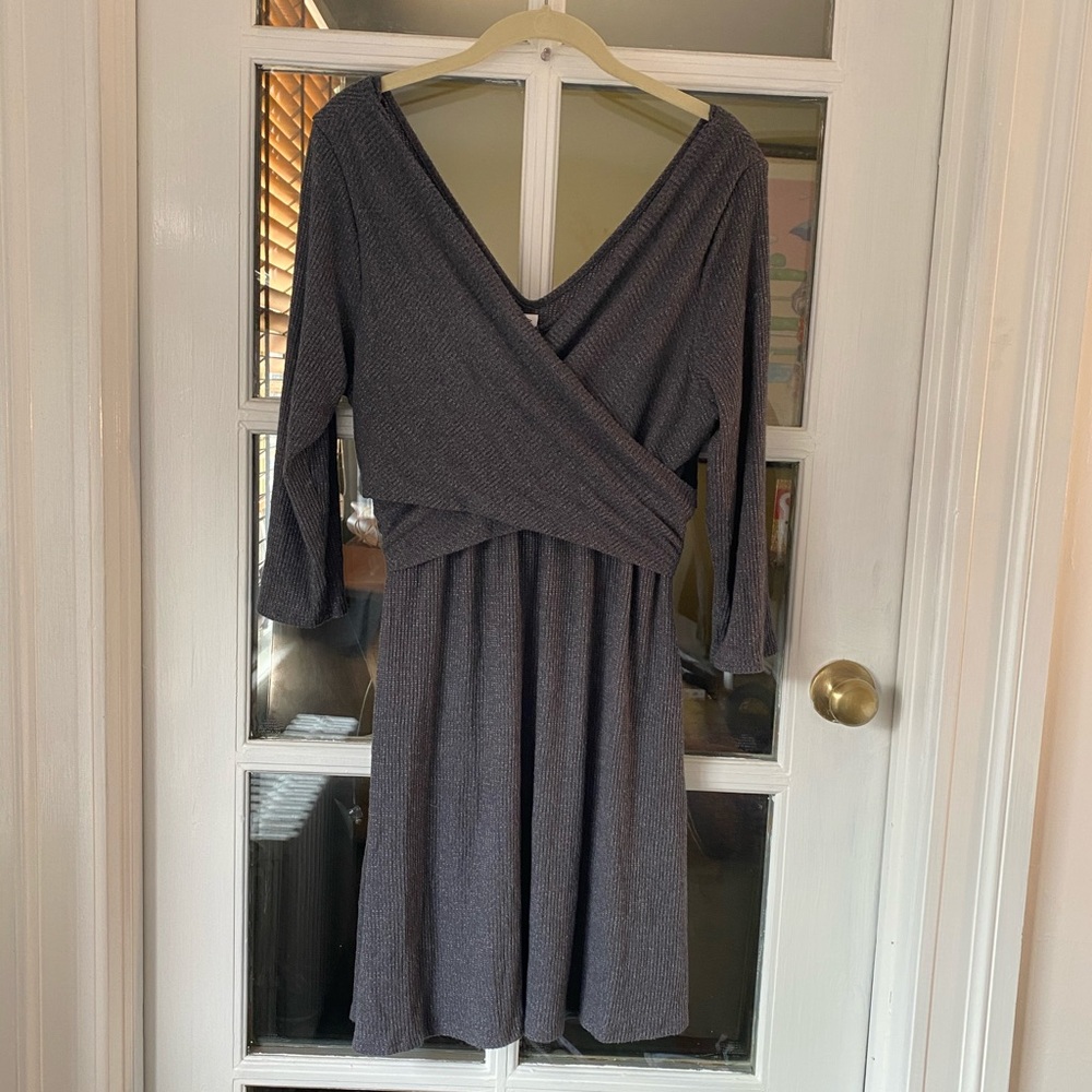 *NWOT* Anthropologie Wrap Sweater Dress